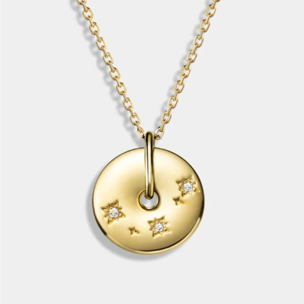 Victoria Emerson Zodiac Pisces Necklace In Gold. NWOB. Never worn.